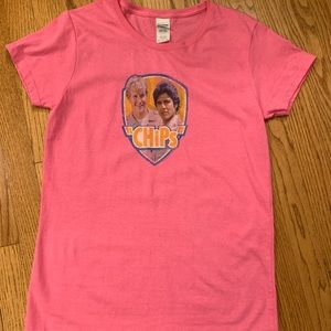 CHiPs Ponch and Jon T shirt new with tag